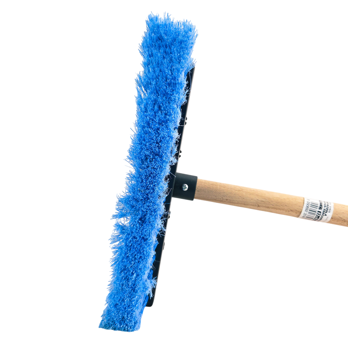 Car windscreen squeegee and brush 25cm with 60cm Wooden Handle