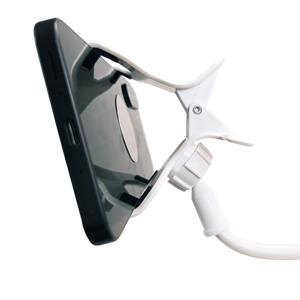 Gooseneck Phone Holder 360° Flexible Clamp Stand for Desk