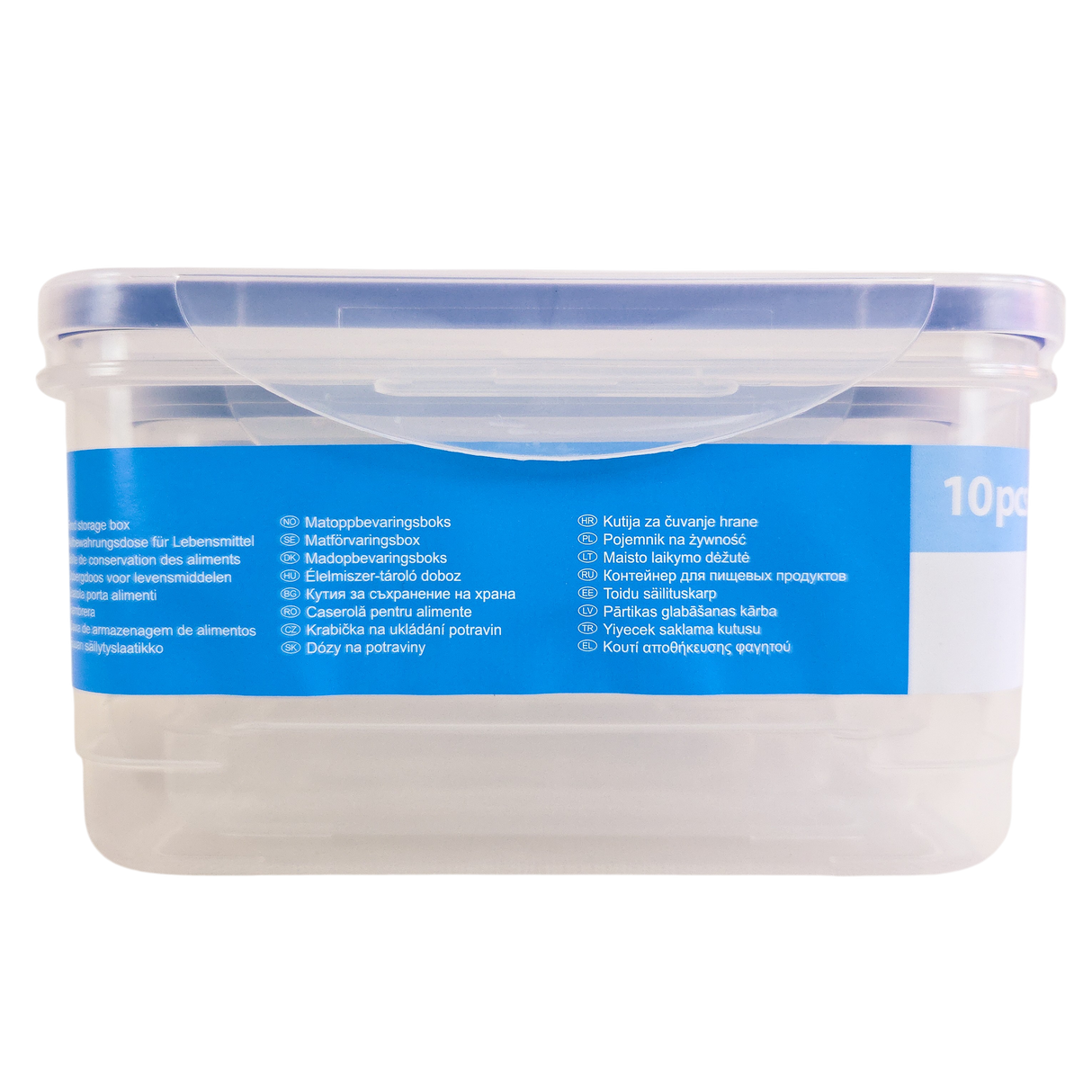 Food Storage Containers 5 Piece Plastic Airtight Set with Lids
