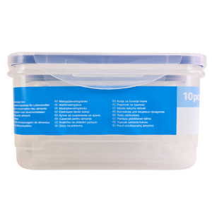 Food Storage Containers 5 Piece Plastic Airtight Set with Lids