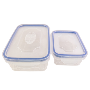 Food Storage Containers 5 Piece Plastic Airtight Set with Lids