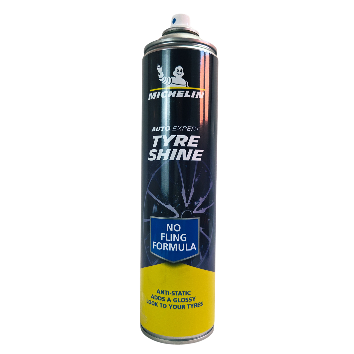Tyre Shine Spray 520ml Wet Look Tyre Dressing for Deep Black Finish