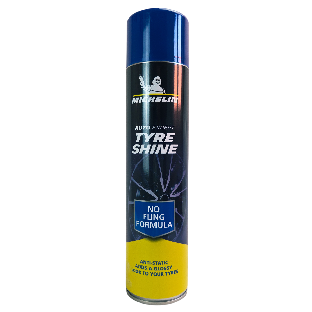 Tyre Shine Spray 520ml Wet Look Tyre Dressing for Deep Black Finish