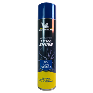 Tyre Shine Spray 520ml Wet Look Tyre Dressing for Deep Black Finish