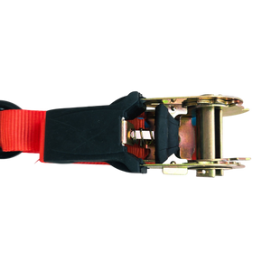 Ratchet straps for Secure Loads and Easy Tensioning 4m x 25mm, 4 Pack with S Hooks