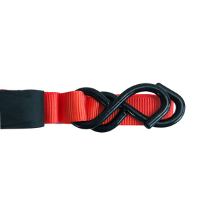 Ratchet straps for Secure Loads and Easy Tensioning 4m x 25mm, 4 Pack with S Hooks