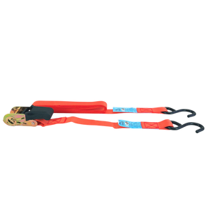 Ratchet straps for Secure Loads and Easy Tensioning 4m x 25mm, 4 Pack with S Hooks