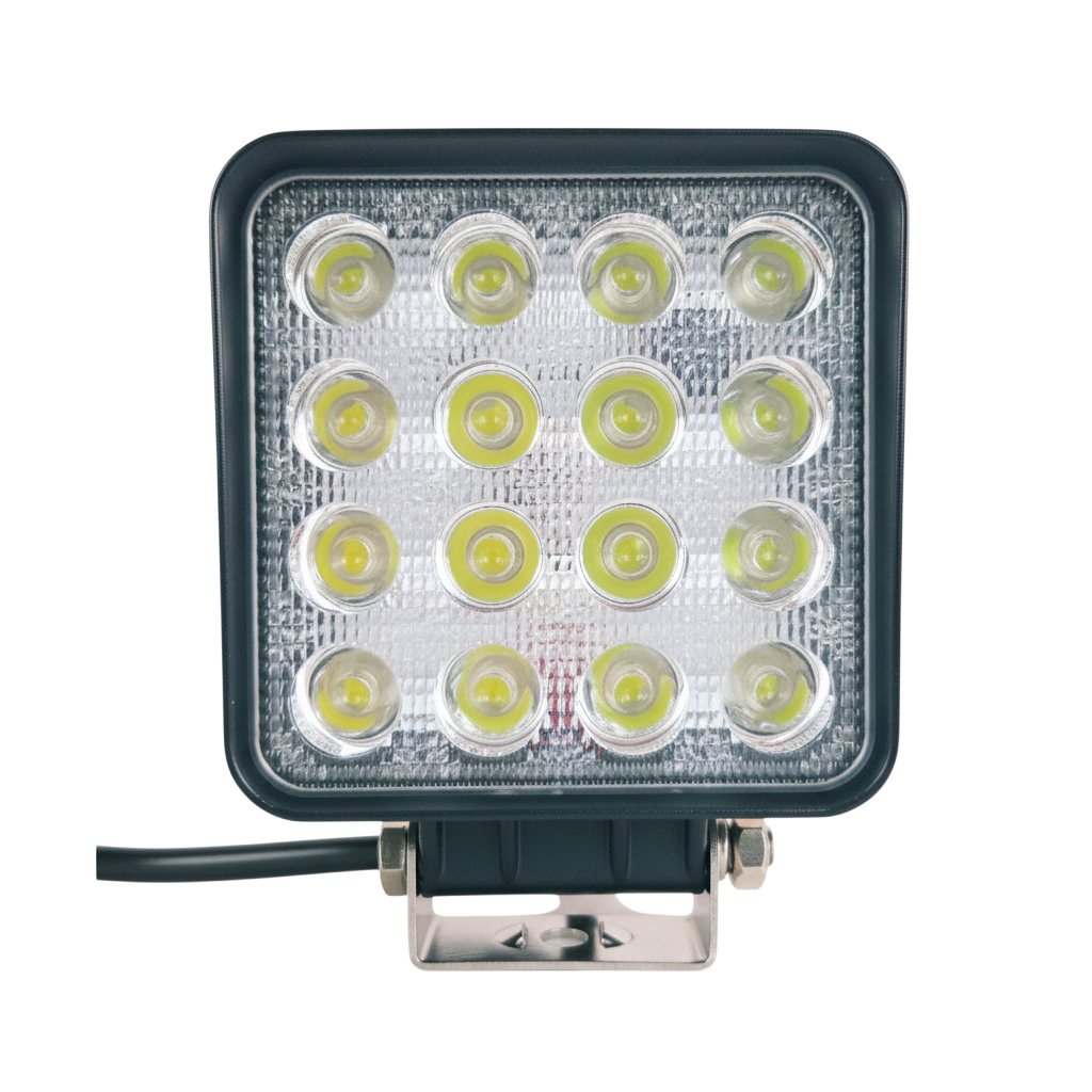 LED Work Light Square 12/24V