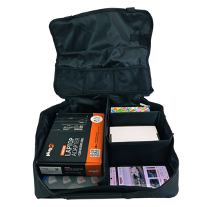 Car seat organiser and travel bag 2in1