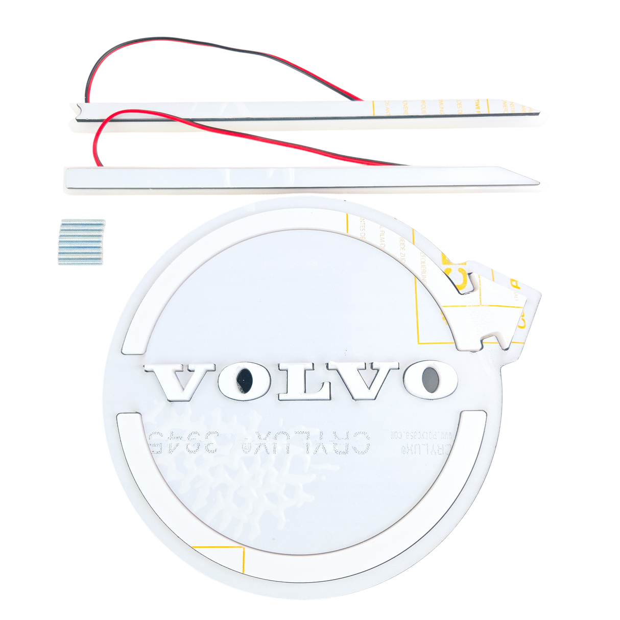 LED Logo Badge 3D Volvo FH Aero White 24V
