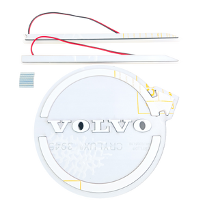 LED Logo Badge 3D Volvo FH Aero White 24V