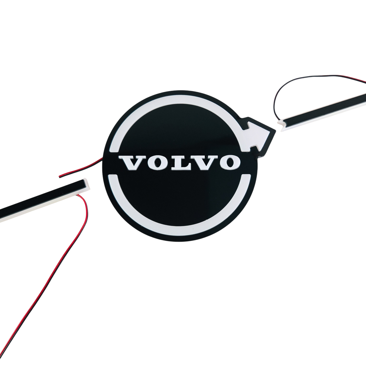 LED Logo Badge 3D Volvo FH Aero White 24V