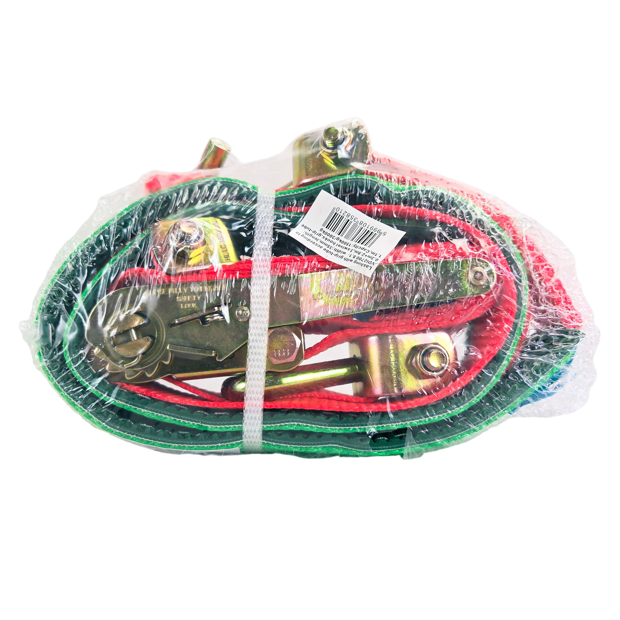 Wheel Straps 3-Point for Secure Car Transport and Vehicle Recovery