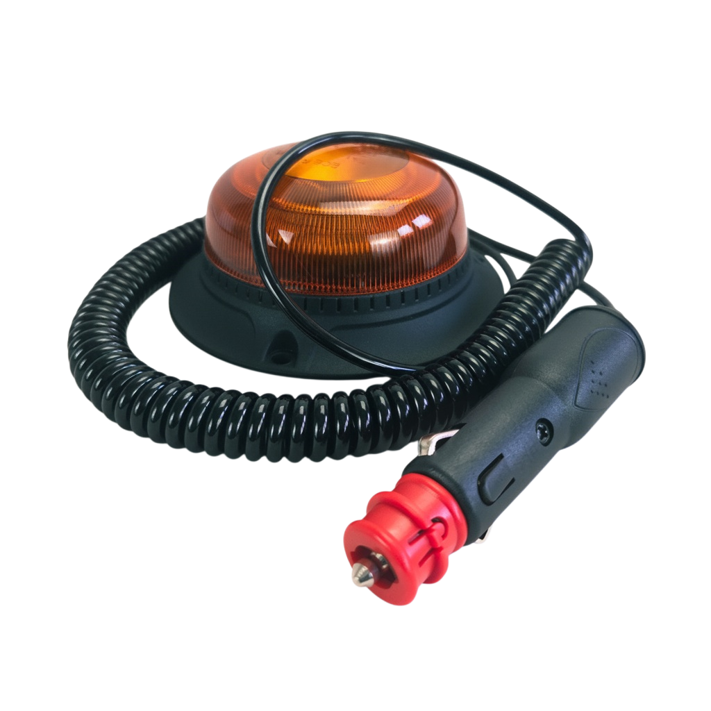 Amber flashing beacon led light mini 18 LEDs with 3 Flash Patterns