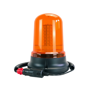 Amber flashing beacon 80 LEDs magnetic warning light