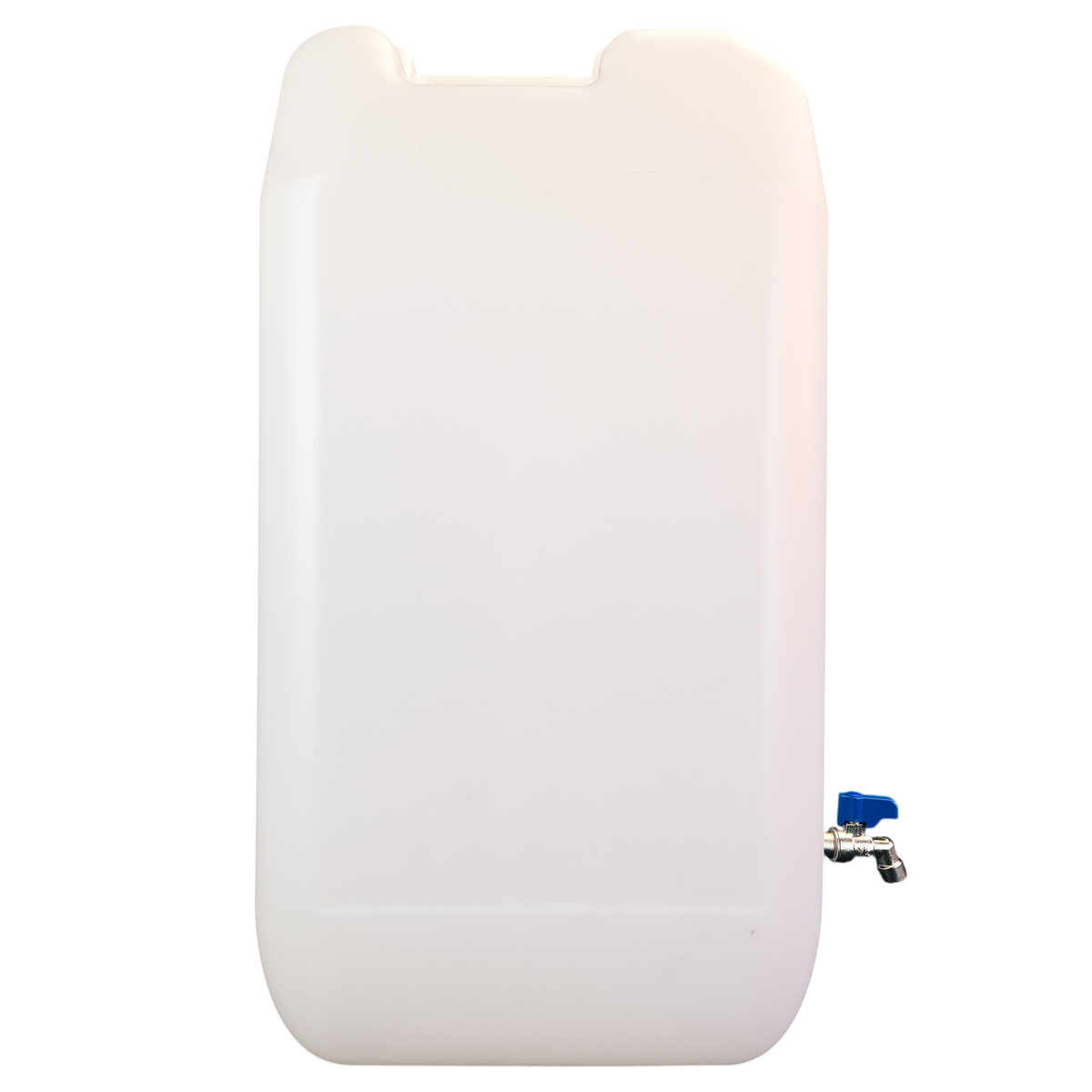 Plastic water jerry can with metal tap 10/20/30 litre
