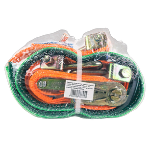 Wheel Straps for Car Transporters 3 Point Tie Down 2.5m