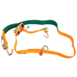 Wheel Straps for Car Transporters 3 Point Tie Down 2.5m