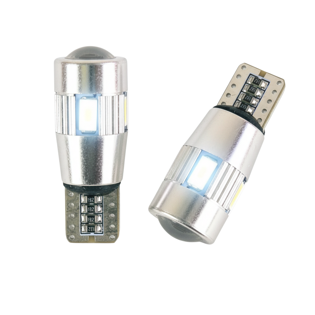 SMD LED T10 žarulja – par, bijelo svjetlo, 12V i 24V