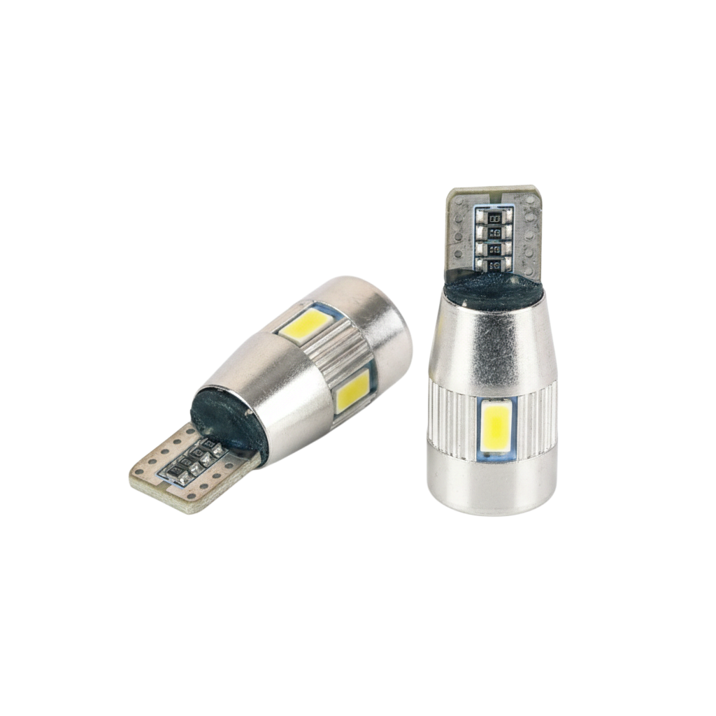 SMD LED T10 žarulja – par, bijelo svjetlo, 12V i 24V