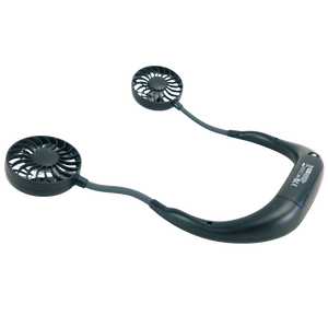 Neck Fan with Flexible Arms and 3 Speed Levels, 2W – Black