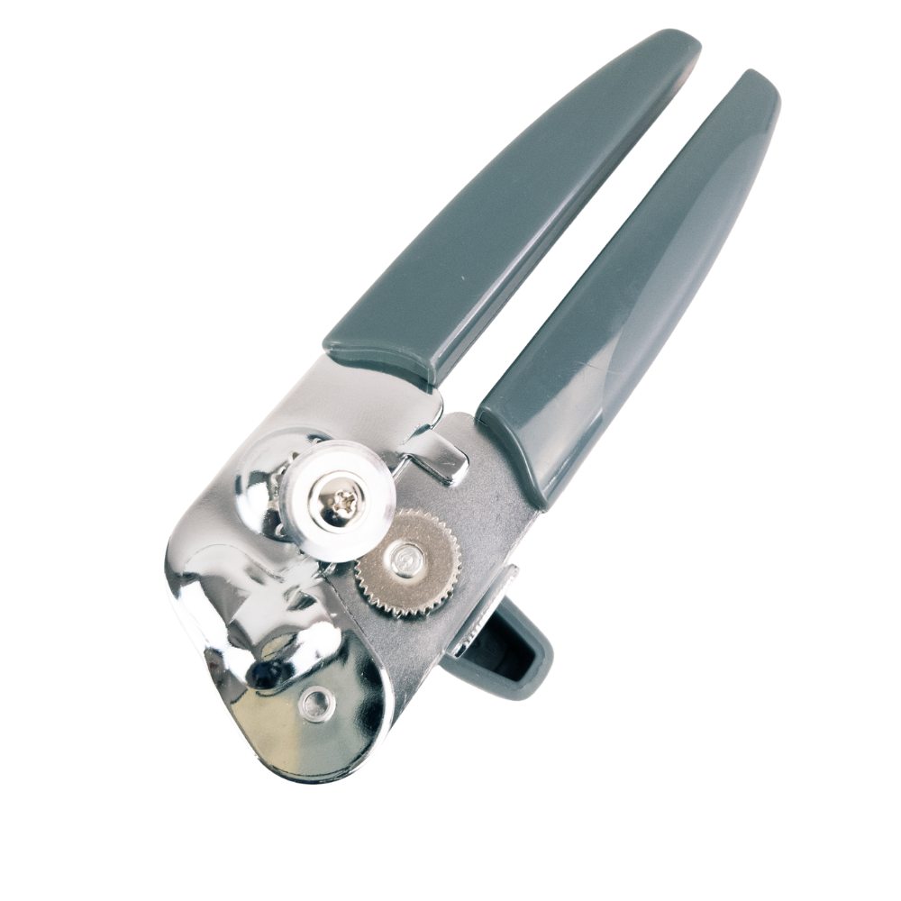 Can opener stainless steel 18,6 cm gray