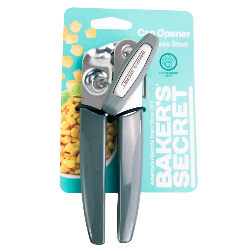 Can opener stainless steel 18,6 cm gray