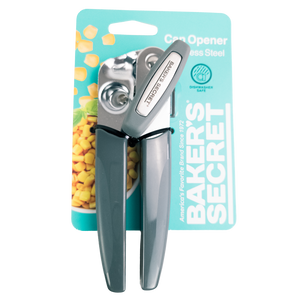 Can opener stainless steel 18,6 cm gray