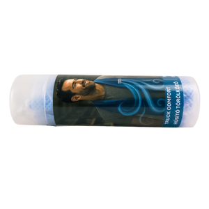 Cooling towel around neck for sports or work 66x43cm blue