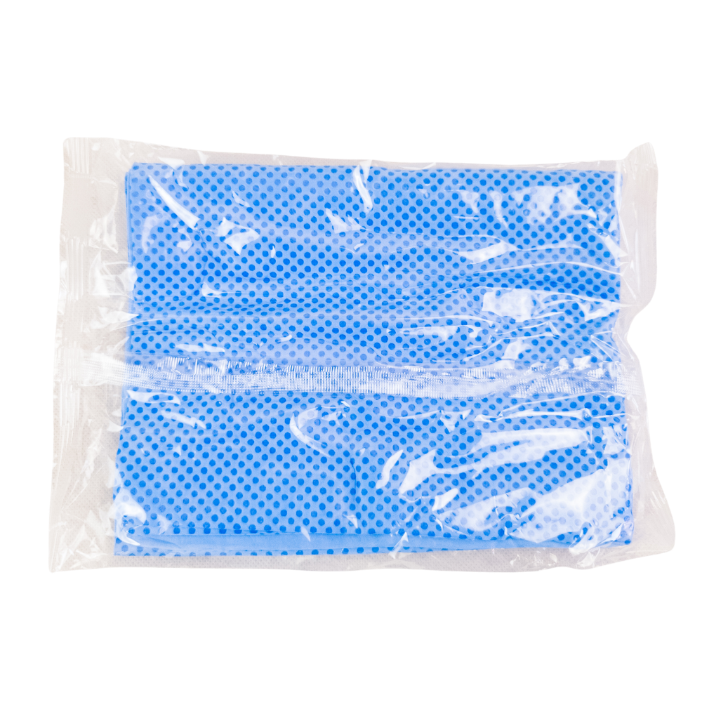 Cooling towel around neck for sports or work 66x43cm blue