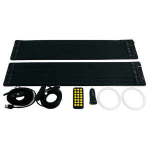 LED Eye Display Set with Remote, 12V, 590x120mm