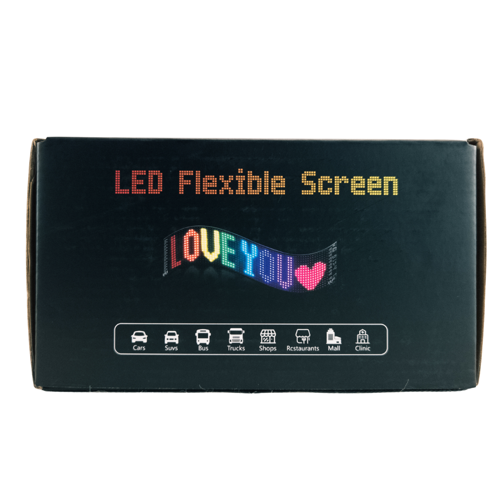 LED Eye Display Set with Remote, 12V, 590x120mm