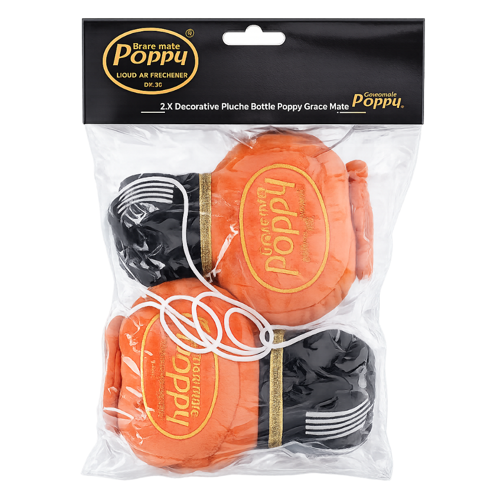 Car air freshener hanging plush 35x30cm 2pc 200g