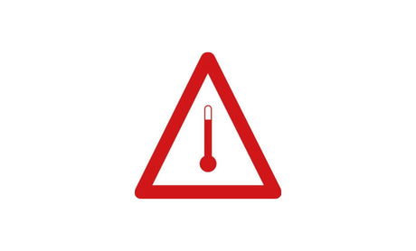 ADR High Temperature Material Sticker