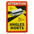 Adesivo Angles Morts per autobus – Segnalazione punti ciechi