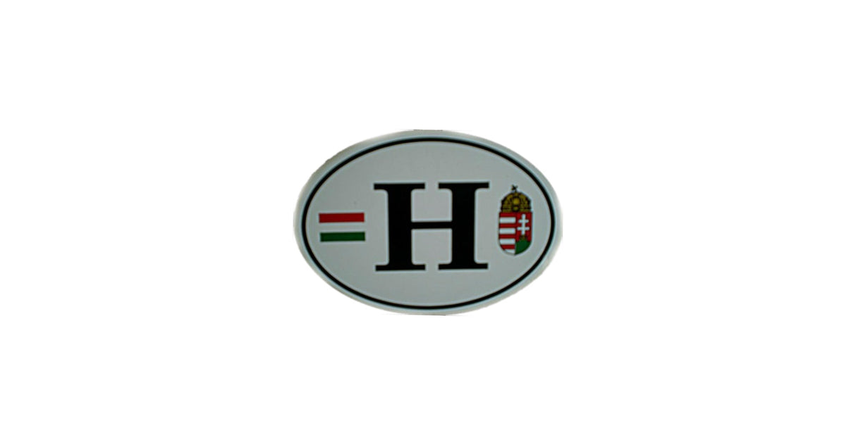 Hungary Crest 'H' Sticker