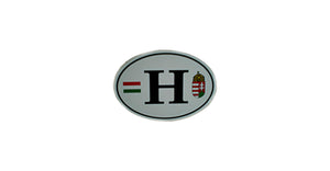 Hungary Crest 'H' Sticker