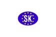 Slovakia (SK) EU Country Sticker