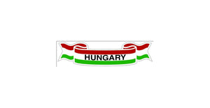 Hungary Wimpel Sticker