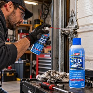 White Lithium Grease Spray for Long Lasting Lubrication and Rust Protection 450 ml