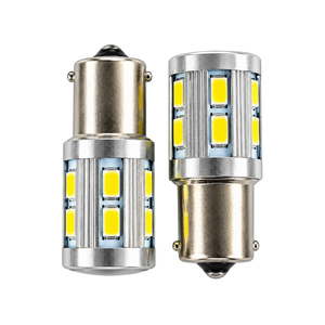 LED Car Bulbs BA15S SMD White or Red 2 Pack
