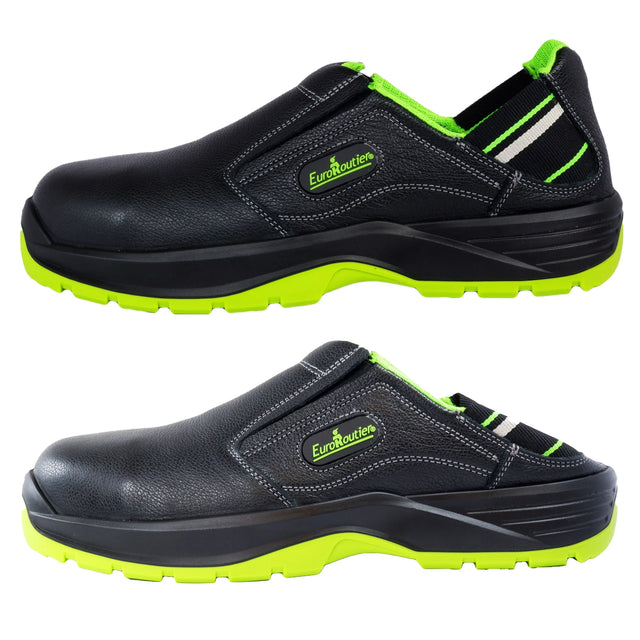 Scarpa da lavoro Hybrid trasformabile in zoccolo
