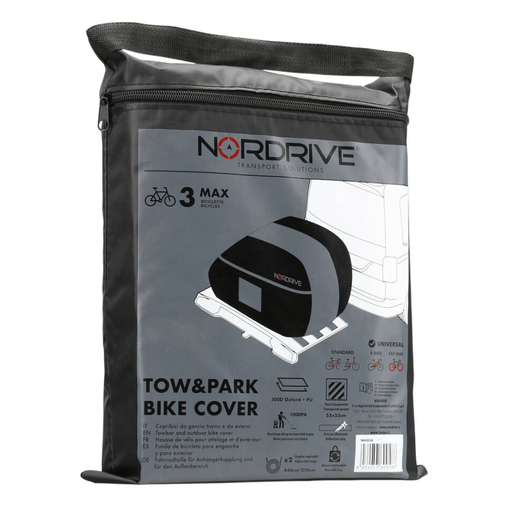 Bike carrier cover for Motorhomes Caravans and Towbar Bike Racks