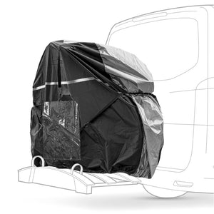 Bike carrier cover for Motorhomes Caravans and Towbar Bike Racks