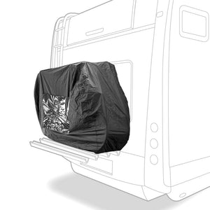 Bike carrier cover for Motorhomes Caravans and Towbar Bike Racks