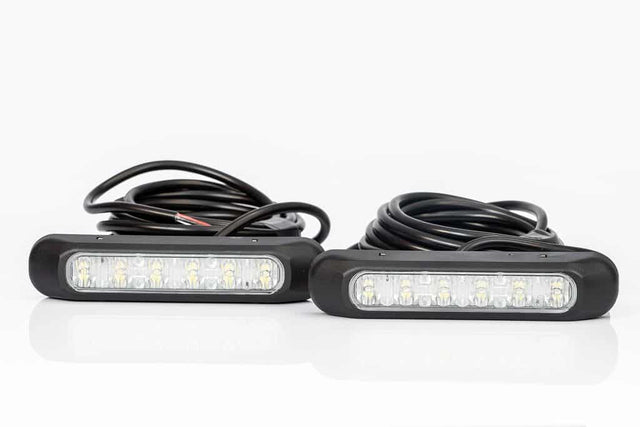 Daytime Running Light Set 6 LED 12-36V White