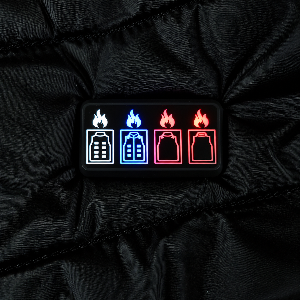 Heated Vest with 19 Heating Panels, 4 Heating Zones and 3 Heat Settings