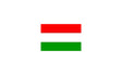 Hungarian Flag Sticker for Nameplates