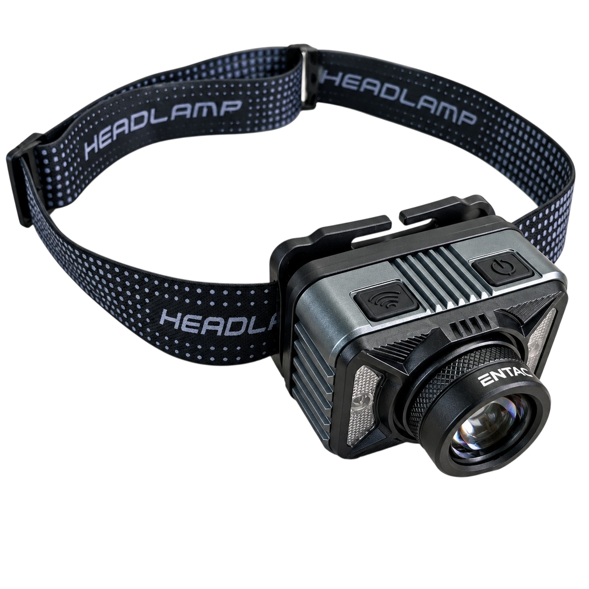 Rechargeable head torch light 1200 lumens with motion sensor