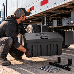 Truck Toolbox for Commercial Vehicles, Lockable and Waterproof